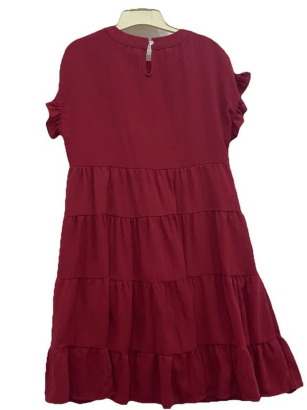 Sleeve Tiered Babydoll Dress